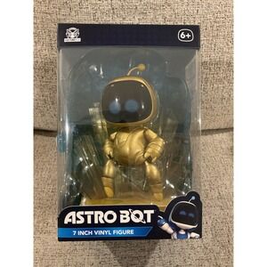 Astro Bot 7 Inch Vinyl Figure Gold PlayStation CultureFly Collectible ASTQ004AWM